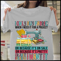 I only buy fabric for a project it' s on sale it' s pretty i want it sewing t shirt, Sewing Lover, Tailor Shirt cotton shirt for women