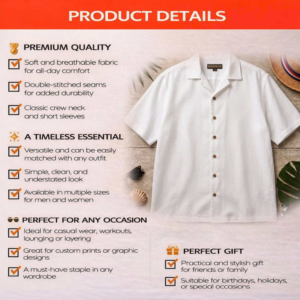 PREMIUM HAWAIIAN SHIRT TLQ DBD THDO 24082612