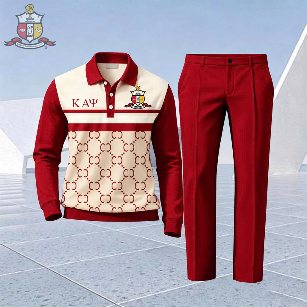 PREMIUM LONG POLO & PANTS SET ALK YPT KAP 0810261