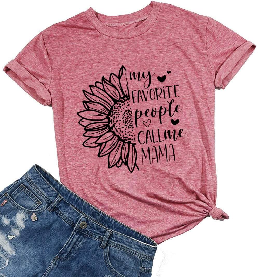 Life is Better with My Boys Women Funny Mom Gift Shirts Graphic Summer Short Athletic Casual Workout Tops Mother Shirt