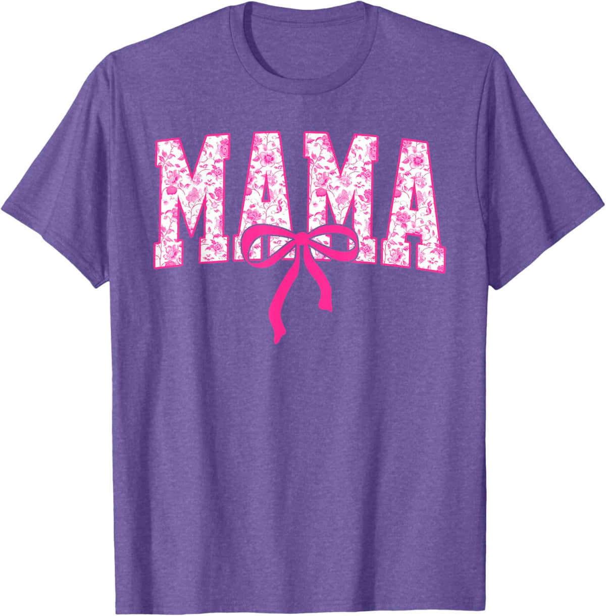 Coquette Pink Chinoiserie Mama Floral Bow Mom Mothers Day