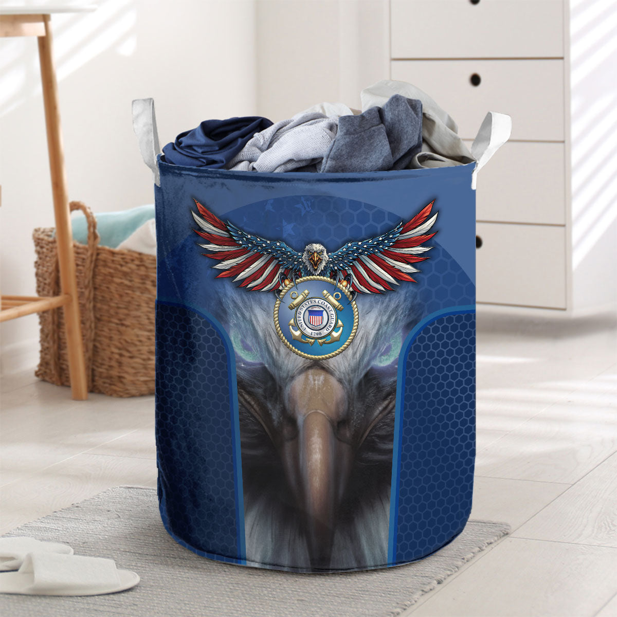 U.S. Coast Guard Laundry Basket