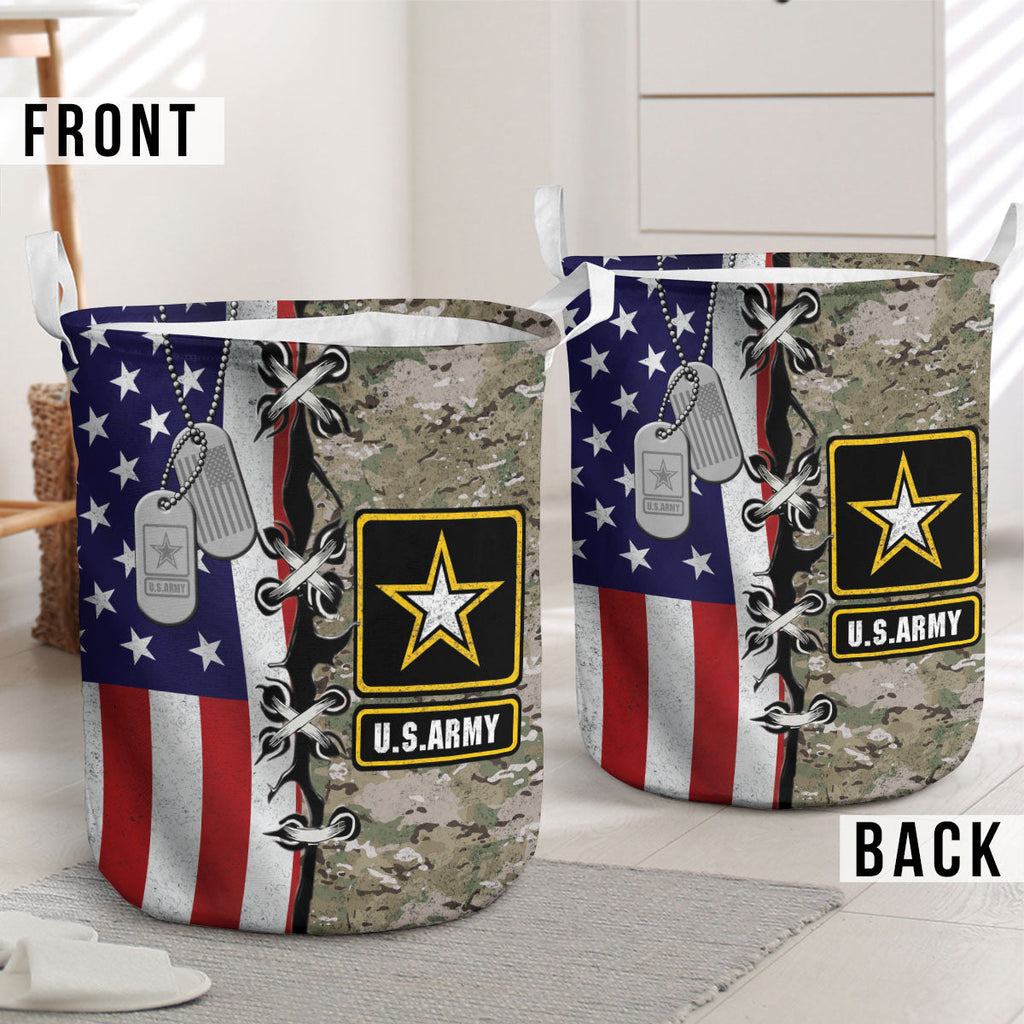 U.S. Army Flag Laundry Basket