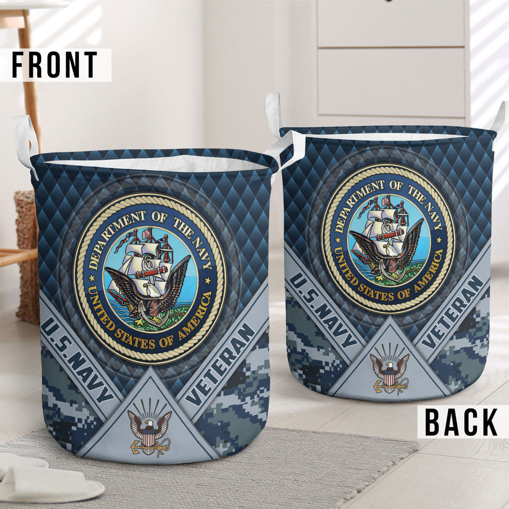 U.S. Navy Camo Laundry Basket