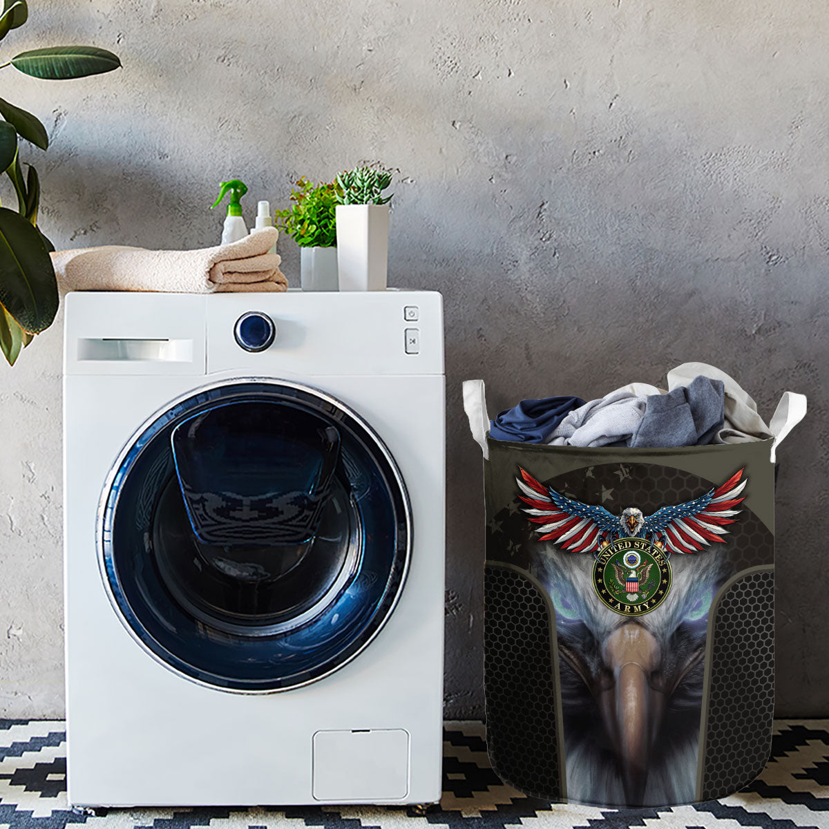 U.S. Army Laundry Basket